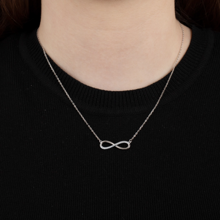 Collar Lotus Silver Infinito LP18722-1/1