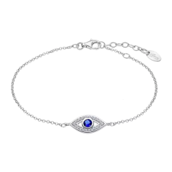 Pulsera Lotus Silver Ojo Turco LP1971-2/1