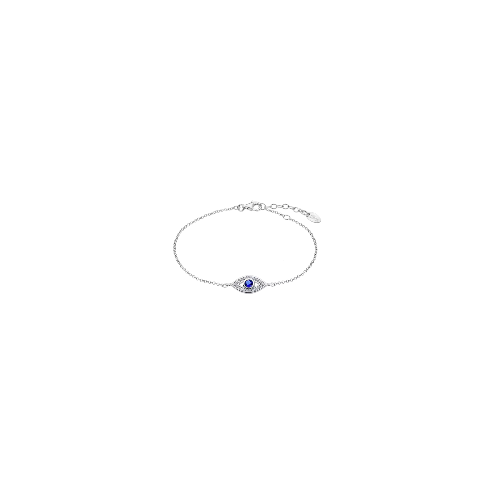 Lotus Argento Occhio di Horus Bracciale LP1971-2/3 Zirconia 925er