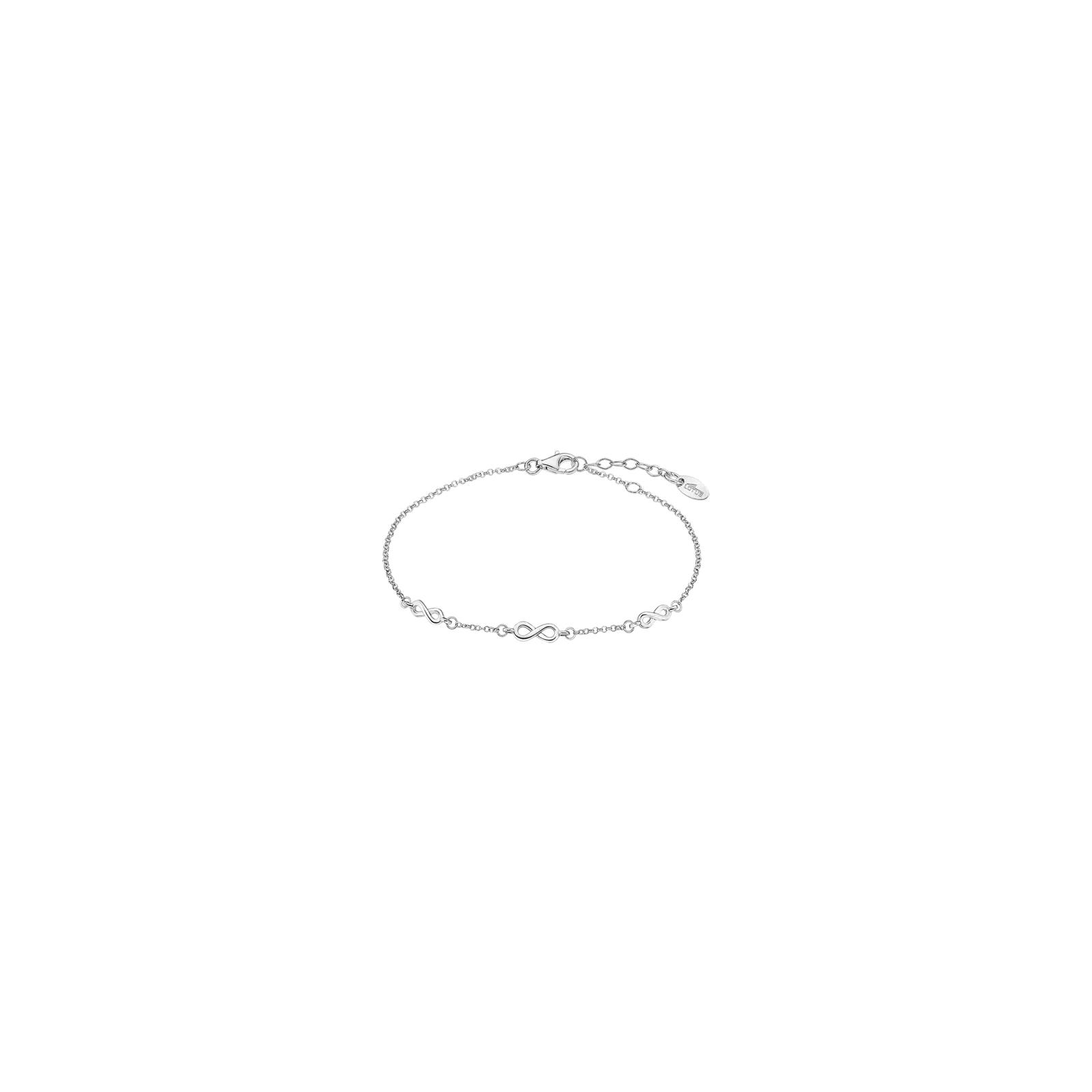 Pulsera Lotus Silver Mujer Pure Essential Plateada Con Circonitas Lp1782 21