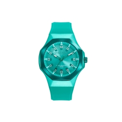 Reloj Viceroy caja de aluminio verde correa silicona verde hombre 401232-67