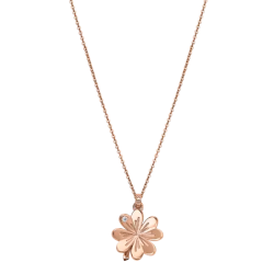 Collar Lotus Silver Flor Trendy LP1994-1/2