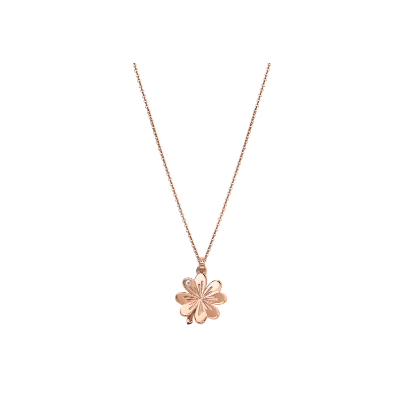 Collar Lotus Silver Flor Trendy LP1994-1/2