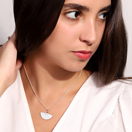 Colgante Oro 18k "Abanico"