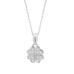 Collar Lotus Silver Trébol LP3052-1/1
