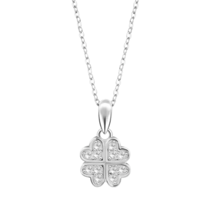Collar Lotus Silver Trébol LP3052-1/1