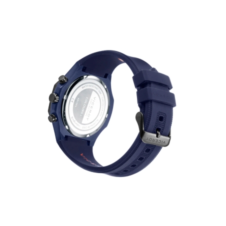 Reloj Viceroy caja de aluminio azul correa silicona azul hombre 401393-37