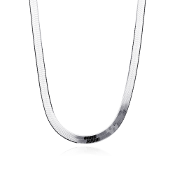 GARGANTILLA "SNAKE" PLATA DE LEY 45 CM