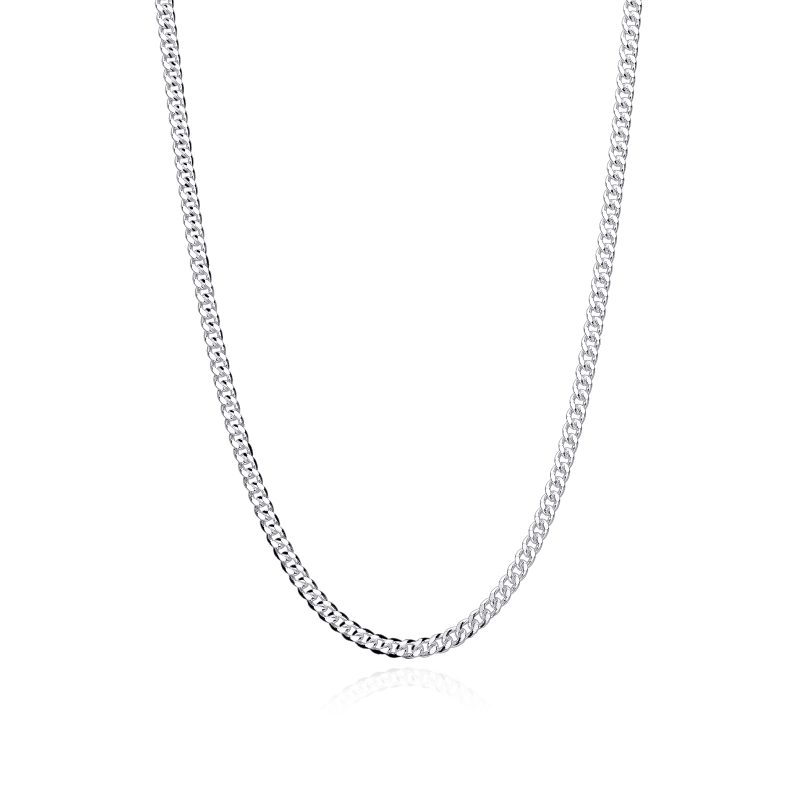CADENA "LAWY" PLATA DE LEY 50 CM