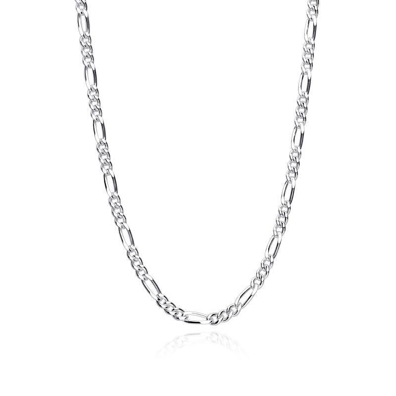 CADENA "MILLER" PLATA DE LEY 60 CM