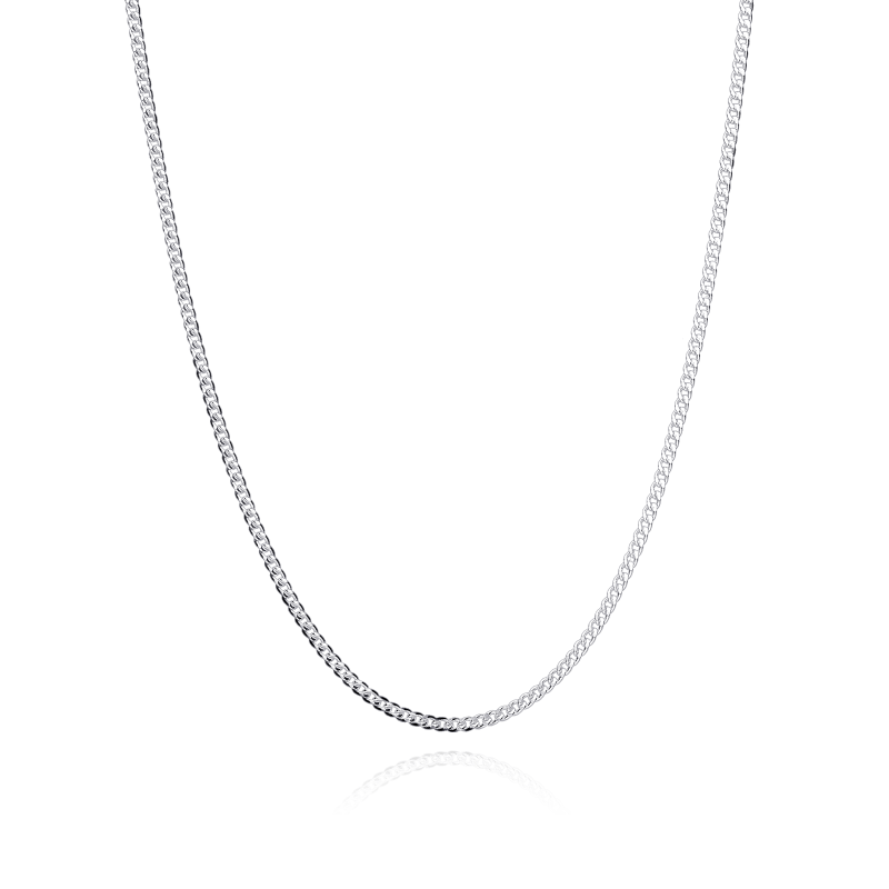 CADENA "THOTH" PLATA DE LEY 40 CM