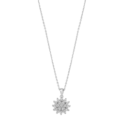 Collar Lotus Silver Sol LP3081-1/1