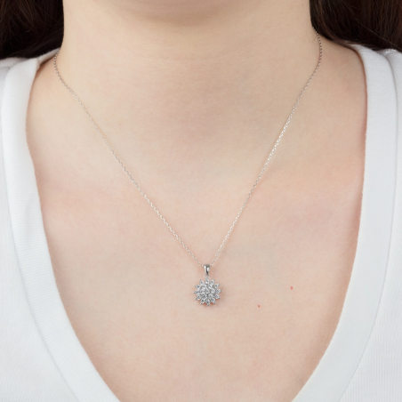 Collar Lotus Silver Sol LP3081-1/1