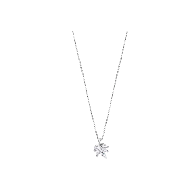 Collar Lotus Silver Hojas LP3086-1/1