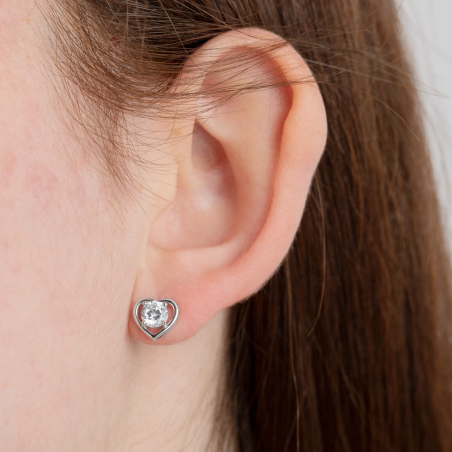 Pendientes Lotus Silver Corazón LP3092-4/1