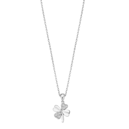 Collar Lotus Silver Trébol LP3108-1/1