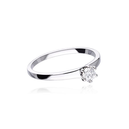 SOLITARIO "CUNEO" ORO 18K Y DIAMANTES 0.25 CTS