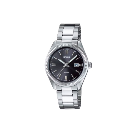 Reloj Casio acero mujer esfera negra LTP-1302PD-1A1V