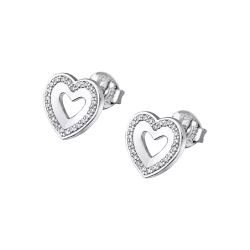 Pendientes Lotus Silver Moments Corazón LP3137-4/1