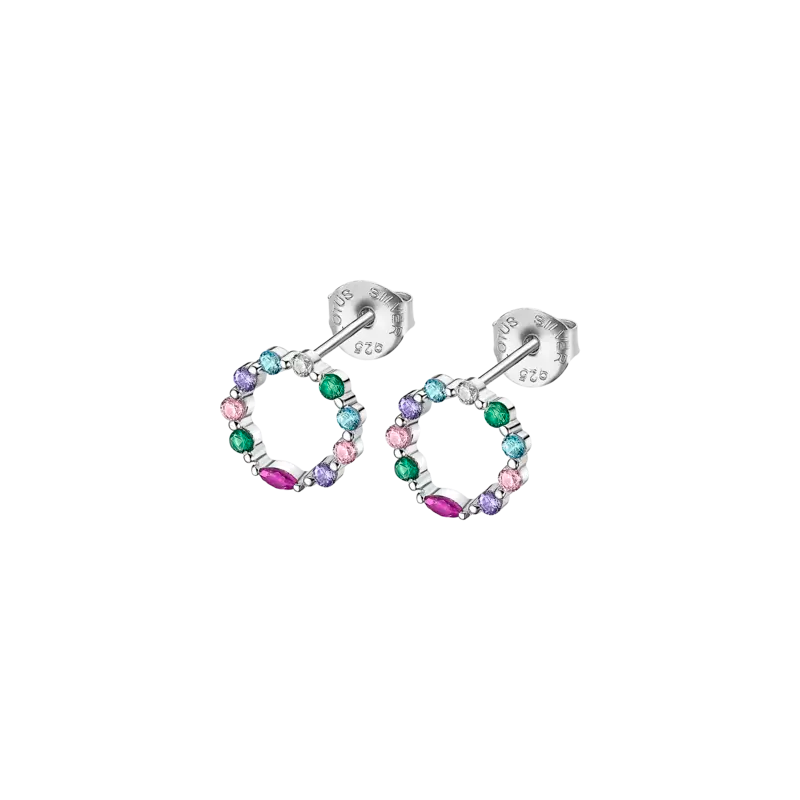 Pendientes Lotus Silver Multicolor LP3246-4/1