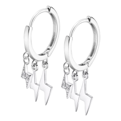 Pendientes Lotus Silver Rayos LP3273-4/1