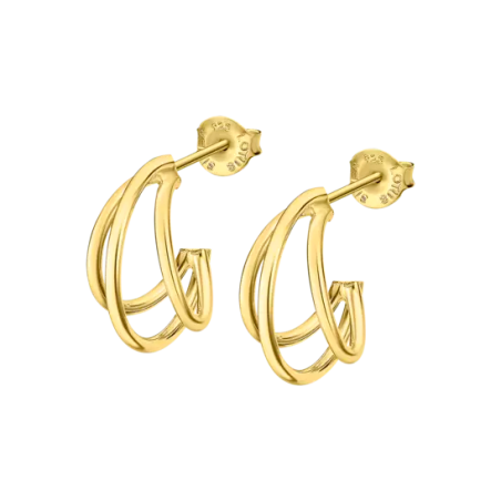 Pendientes Lotus Silver Hoja LP3282-4/2