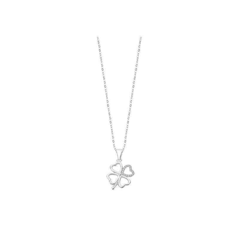 Collar Lotus Silver Trébol LP3305-1/1