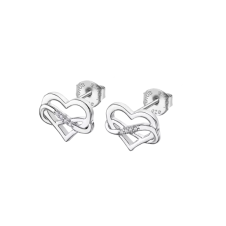 Pendientes Lotus Silver Corazones LP3307-4/1
