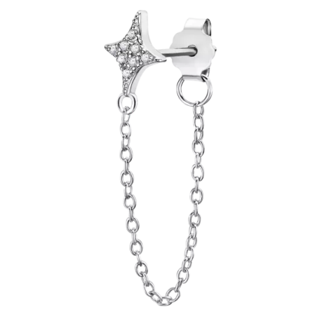 Pendientes Lotus Silver Cadena LP3342-9/1