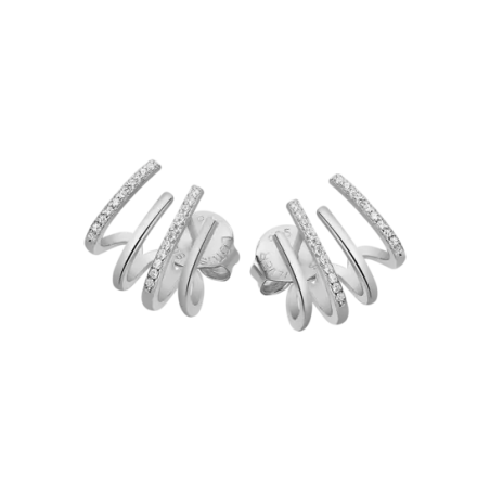Pendientes Lotus Silver LP3344-4/1