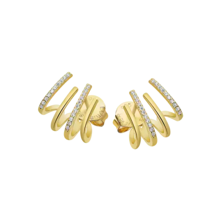 Pendientes Lotus Silver LP3344-4/2