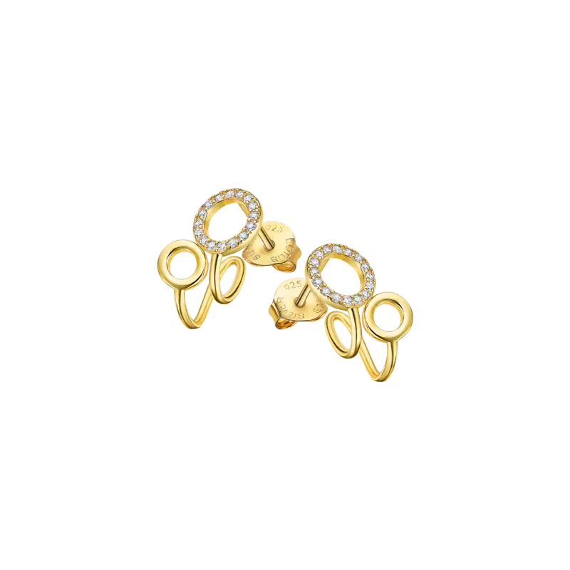 Pendientes Lotus Silver EarParty LP3345-4/2