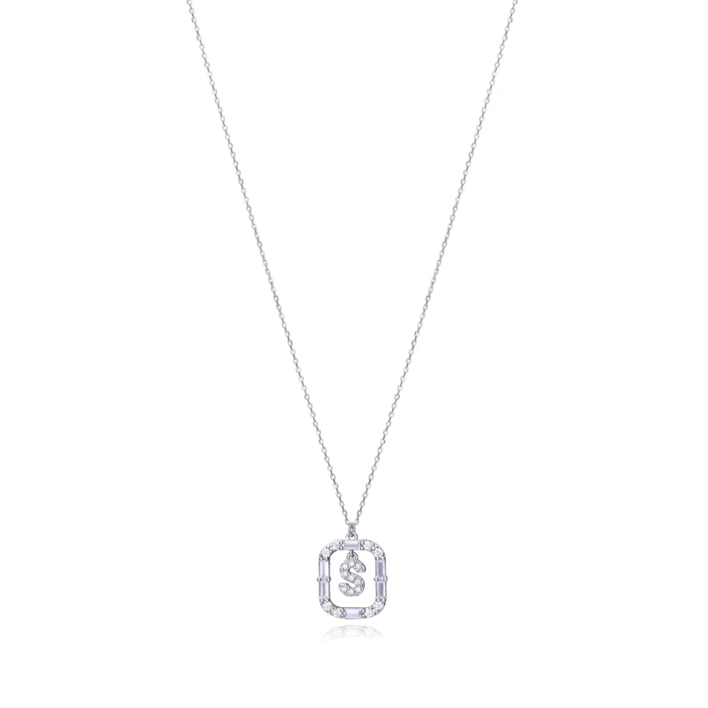 Collar Viceroy Elegant letra y circonitas 13181C000-30S