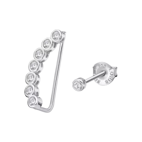 Pendientes Lotus Silver EarParty LP3390-4/1
