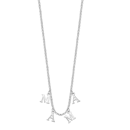 Collar Lotus Silver Mamá LP3401-1/1
