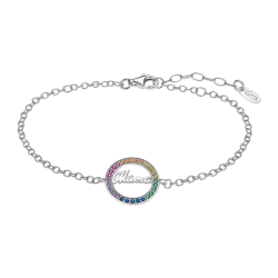 Pulsera Lotus Silver Mamá Multicolor LP3527-2/1