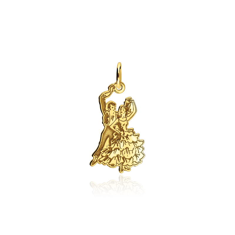 Colgante Oro 18k "Bailaores"