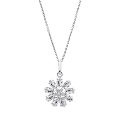 Collar Lotus Silver Flor LP3560-1/1