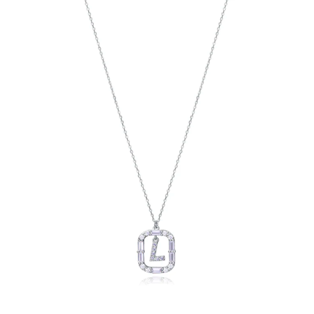 Collar Viceroy letra y circonitas 13181C000-30V