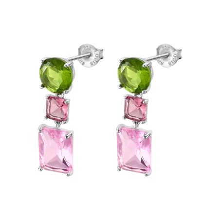 Pendientes Lotus Silver LP3564-4/2
