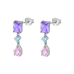 Pendientes Lotus Silver LP3566-4/2