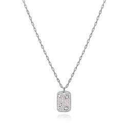 Collar Viceroy placa y circonitas 13178C000-30