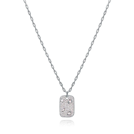 Collar Viceroy placa y circonitas 13178C000-30