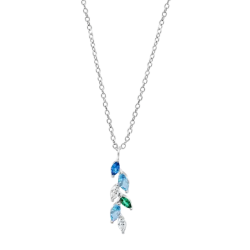 Collar Lotus Silver Sinfos Naturaleza LP3582-1/2