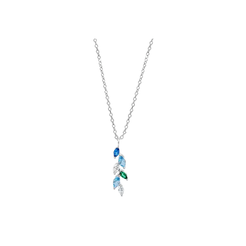 Collar Lotus Silver Sinfos Naturaleza LP3582-1/2