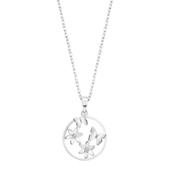 Collar Lotus Silver Mystic Mariposa LP3592-1/1