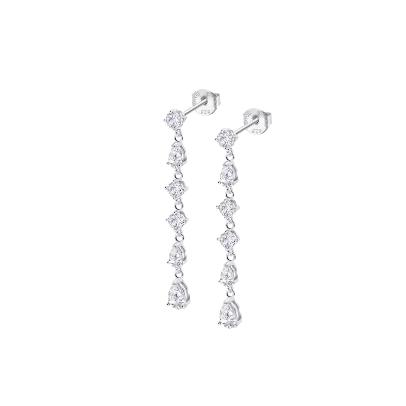 Pendientes Lotus Silver LP3622-4/1