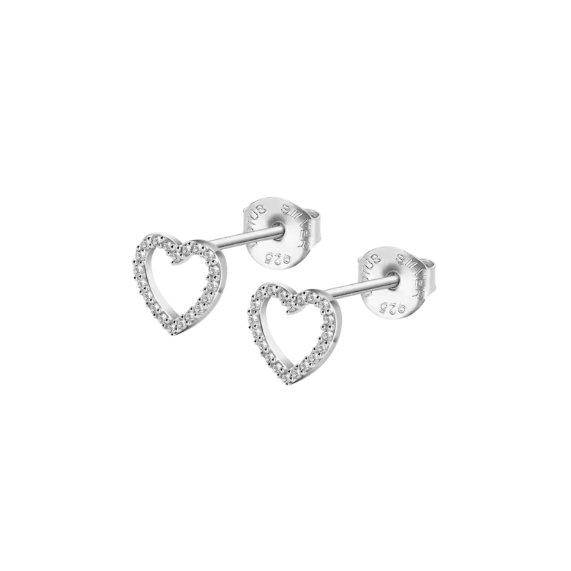 Pendientes Lotus Silver Corazones LP3670-4/1