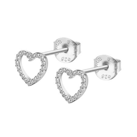 Pendientes Lotus Silver Corazones LP3670-4/1