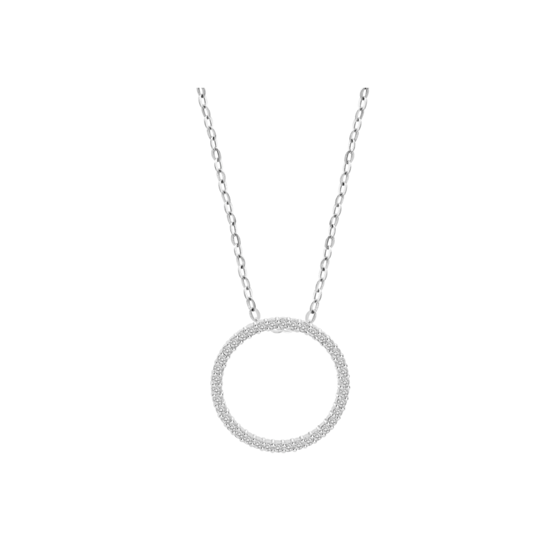 Collar Lotus Silver Círculo LP3671-1/1